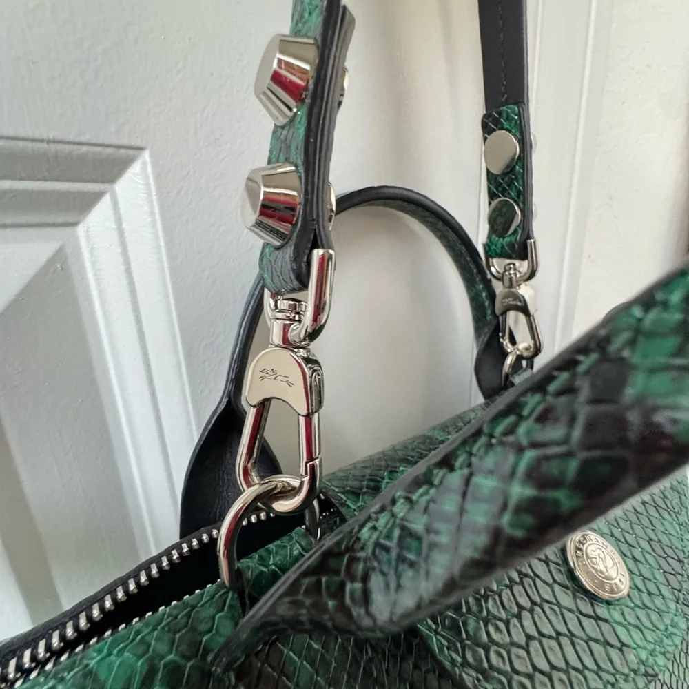 Longchamp Pliage leather  bag